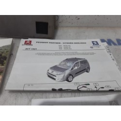 Peugeot - Partner - Instruction Booklet