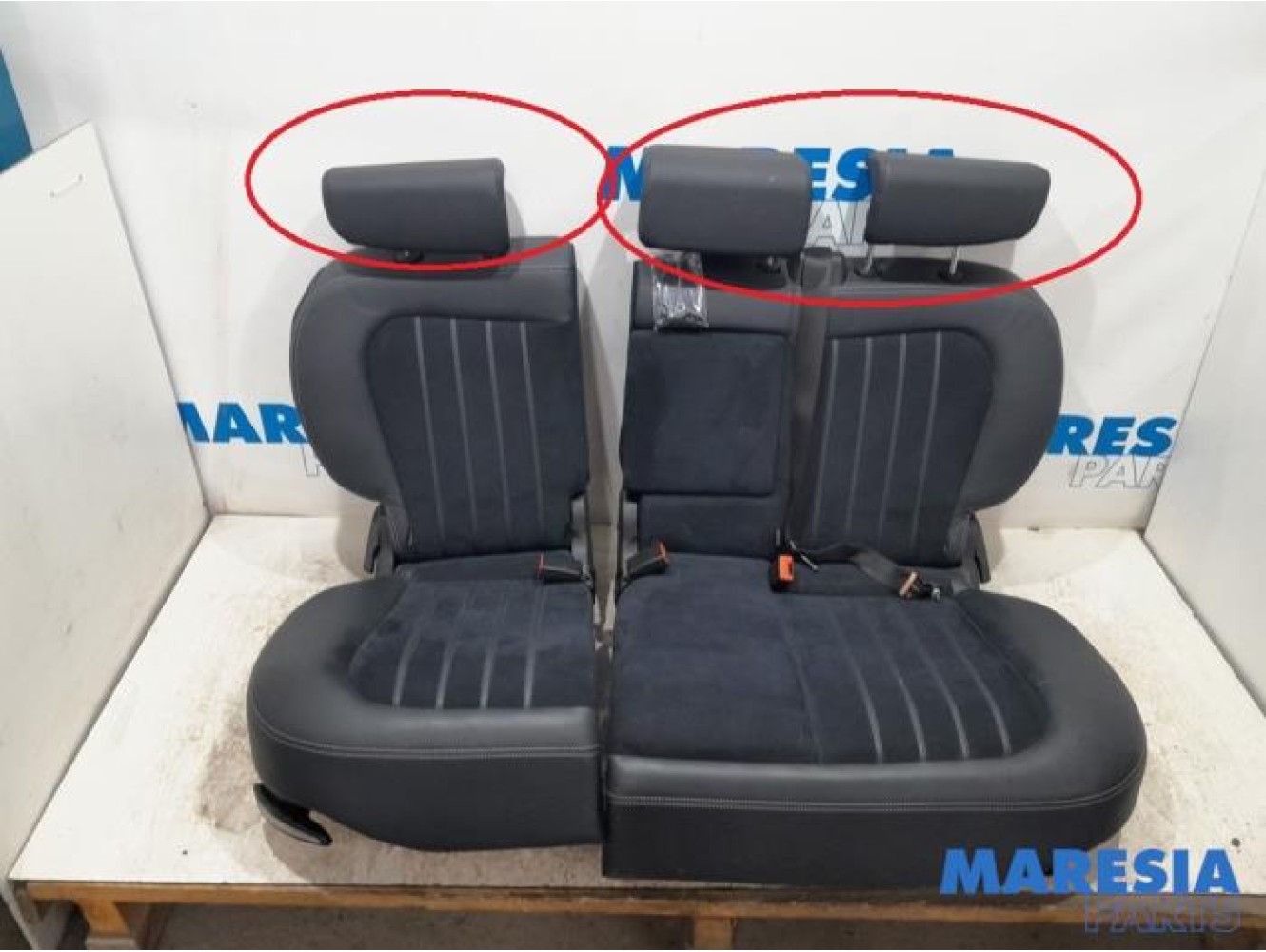 Lancia - Delta - Banquette arrière
