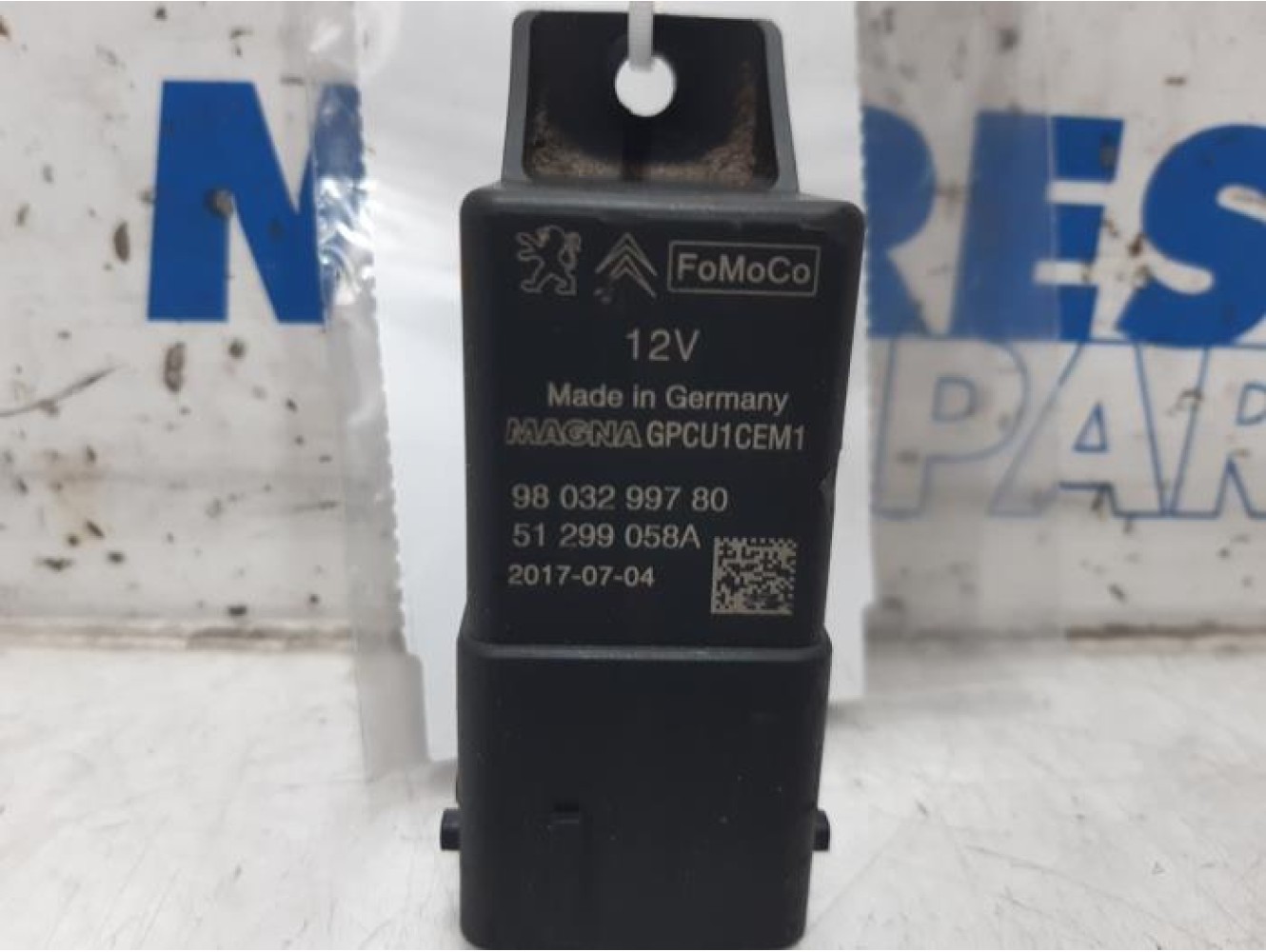 Citroen - C4 Cactus - Glow plug relay