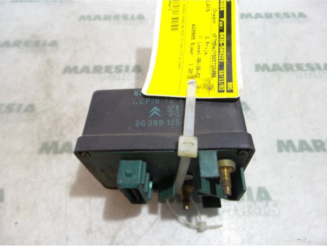 Citroen - Berlingo - Glow plug relay