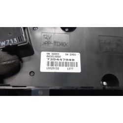 Fiat - Punto - Heater control panel