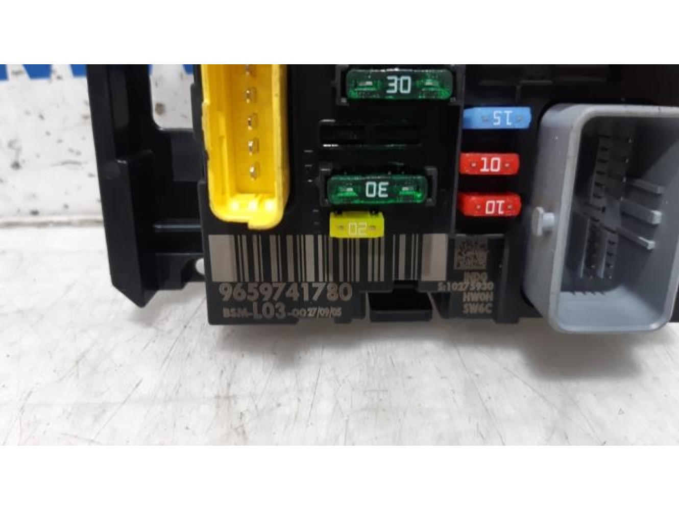 Citroen - C2 - Fuse box