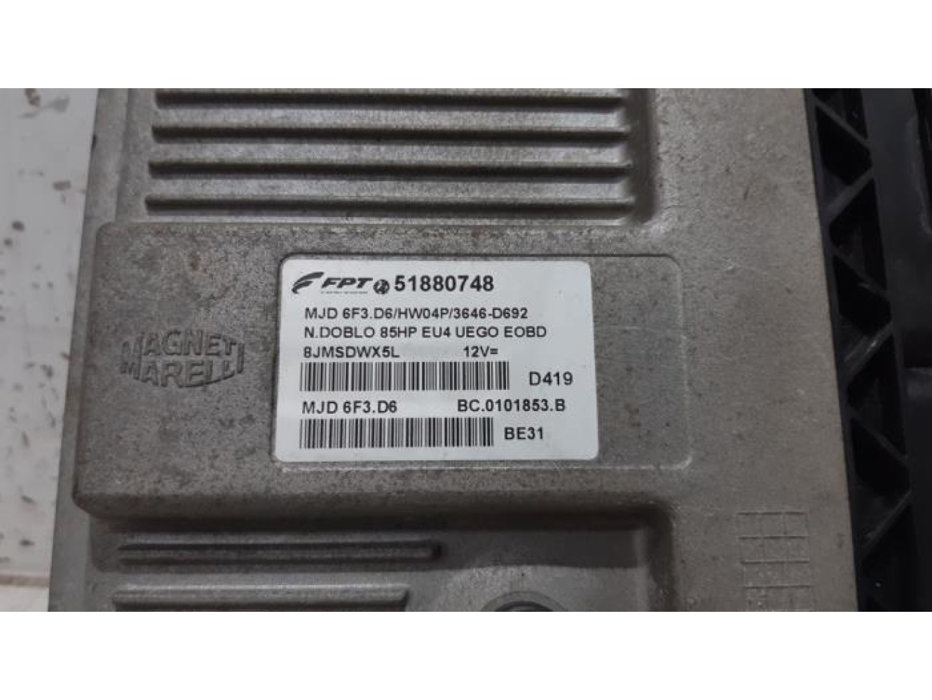 Fiat - Doblo - Engine management computer