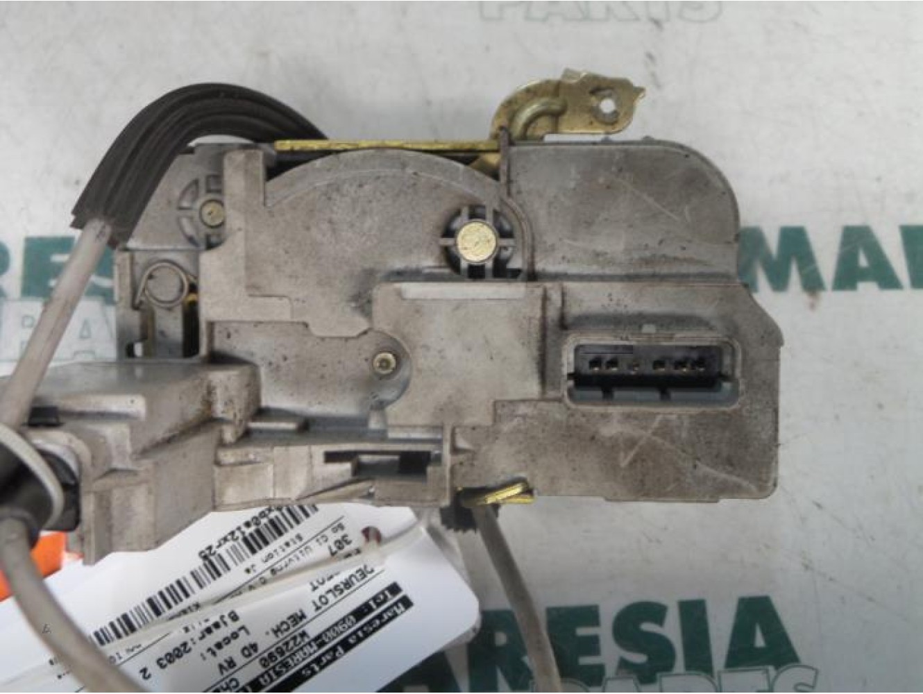 Peugeot - 307 - Front door lock mechanism 4-door, right