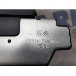 Citroen - C3 - Tailgate lock mechanism