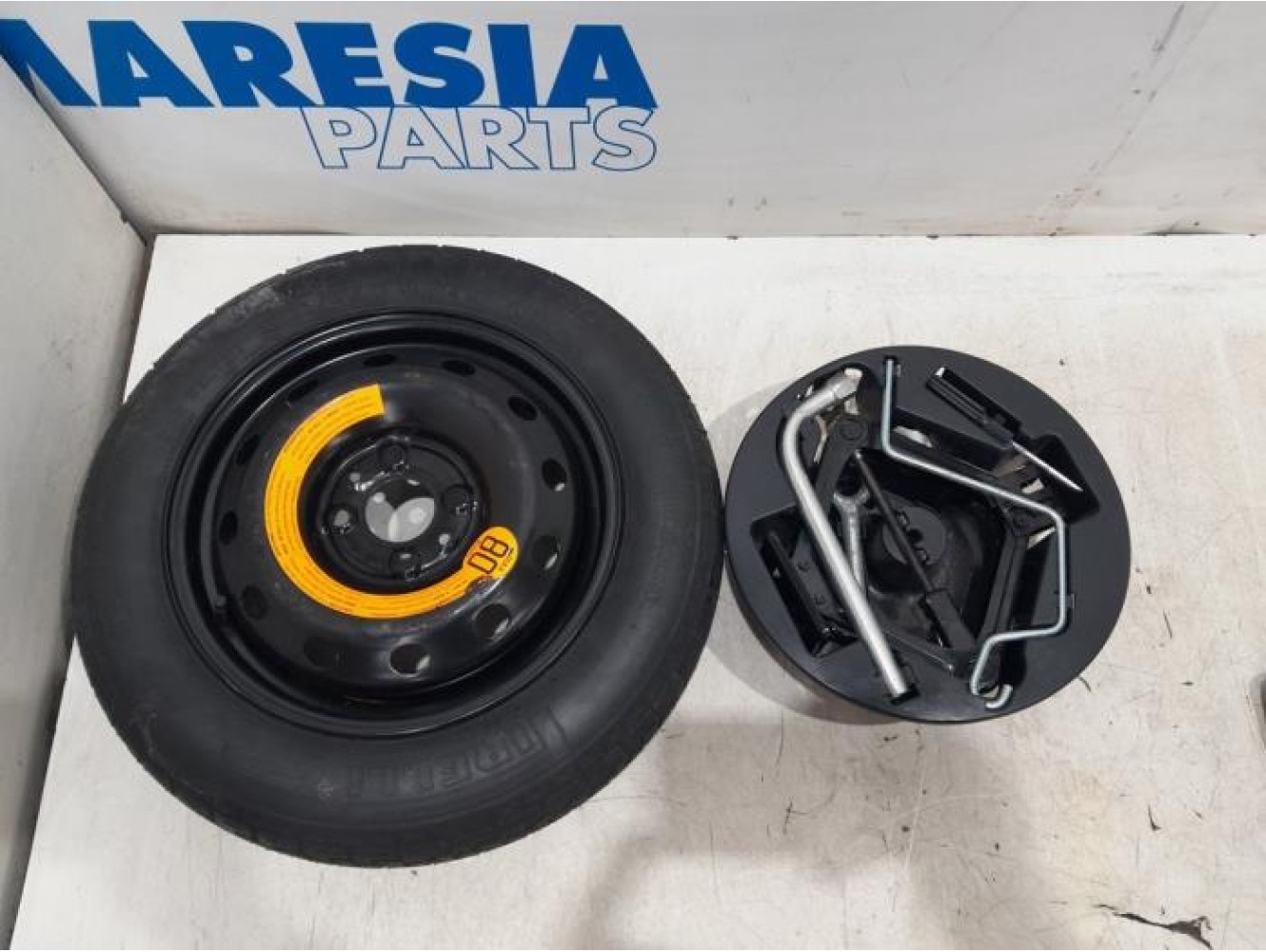 Fiat - 500 - Krikset + reservewiel