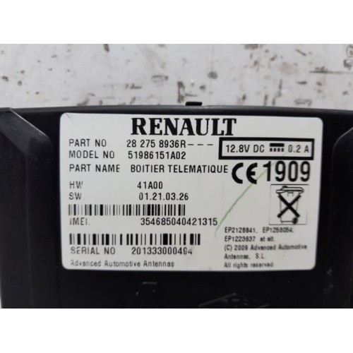Renault - Clio - Phone module