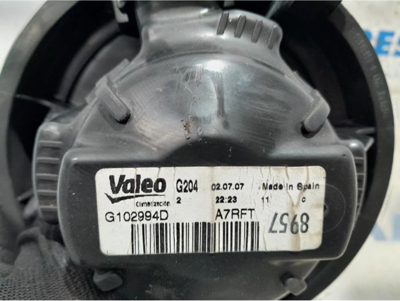 Peugeot - 207 - Heating and ventilation fan motor