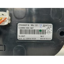 Renault - Captur - Heater control panel
