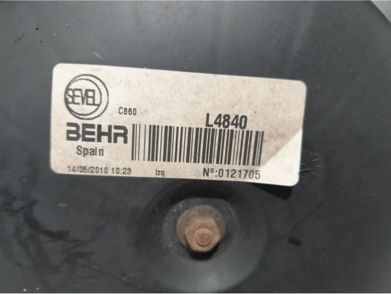 Citroen - Jumper - Fan motor