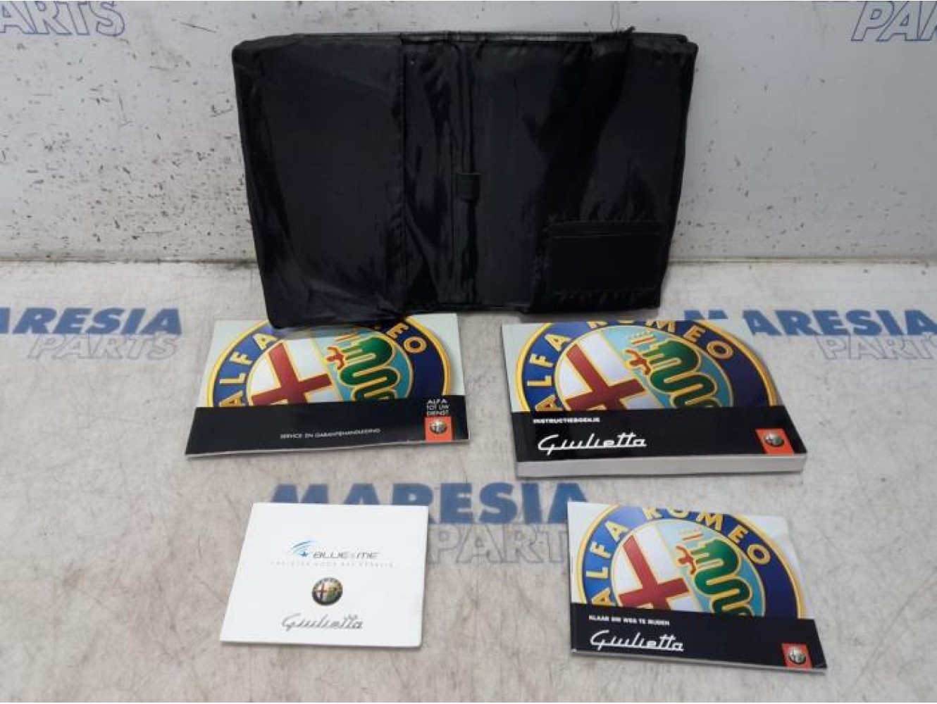 Alfa Romeo - Giulietta - Instructie Boekje