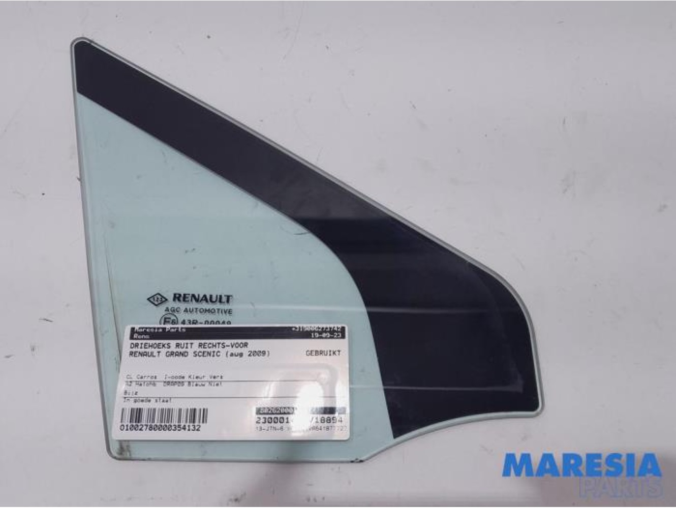 Renault - Grand Scenic - Driehoeks Ruit rechts-voor