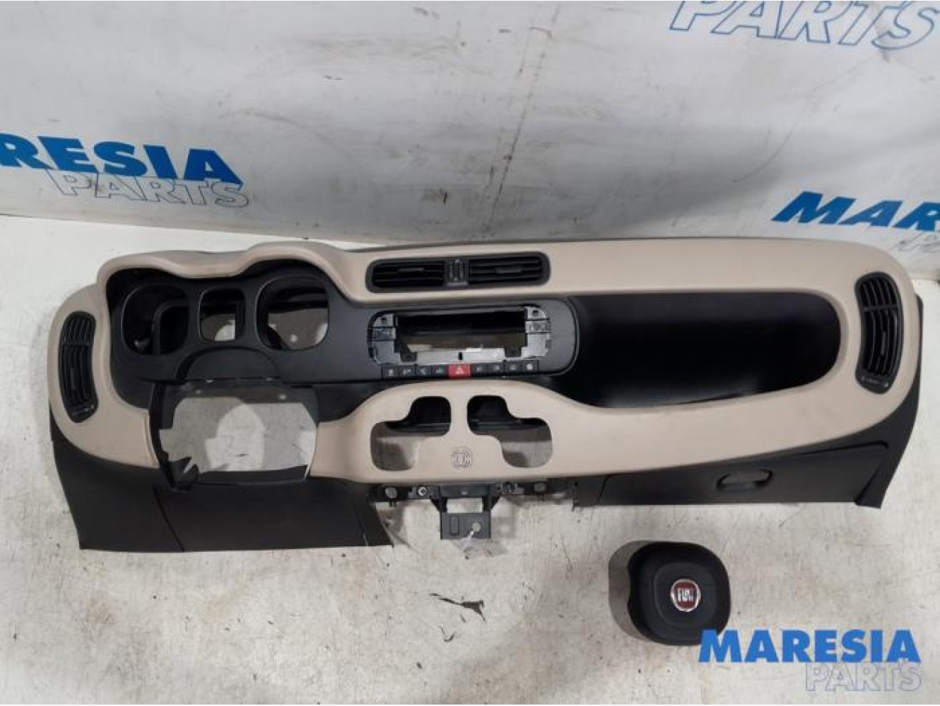 Fiat - Panda - Airbag set + dashboard