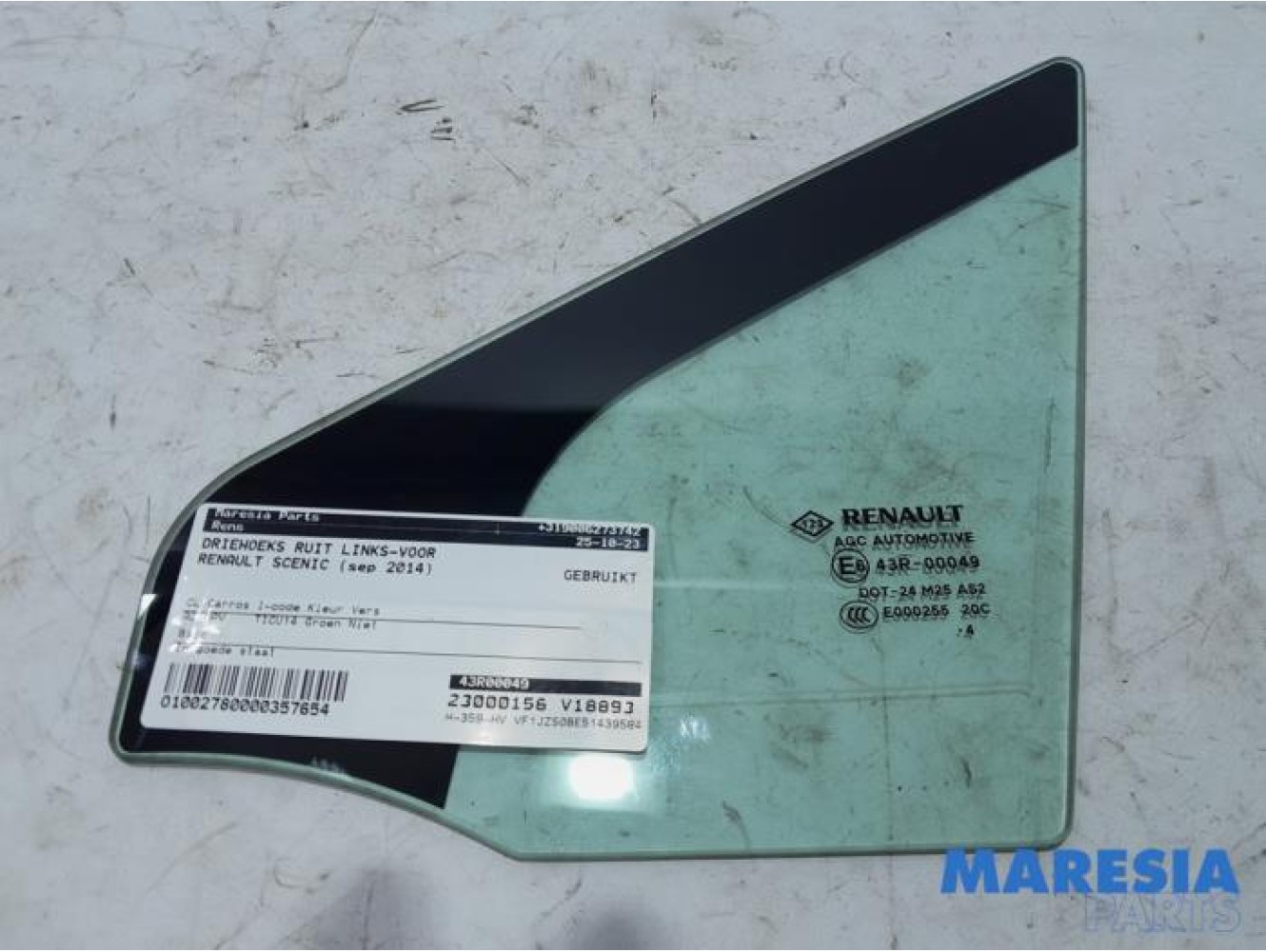 Renault - Scenic - Quarter light, front left