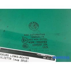 Alfa Romeo - Giulietta - Vitre portière 4portes arrière gauche