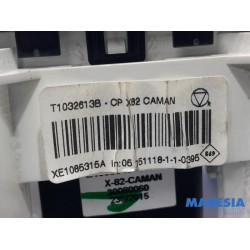 Renault - Trafic - Heater control panel