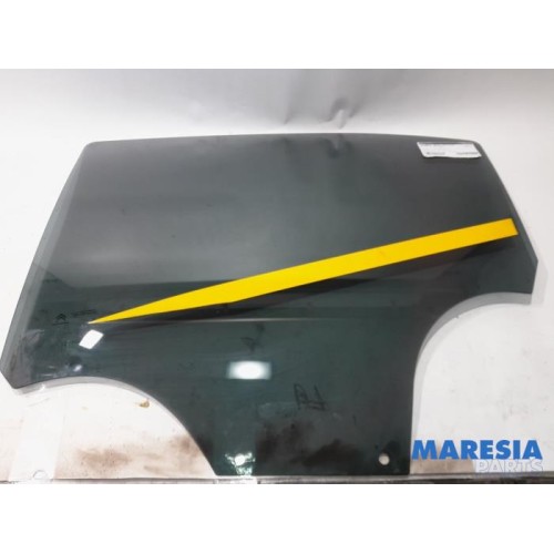 Citroen - C3 - Rear door window 4-door, left