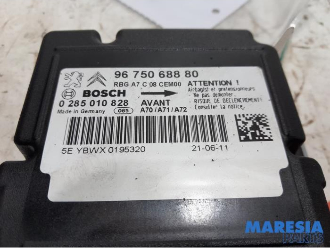 Peugeot - 207 - Airbag Module