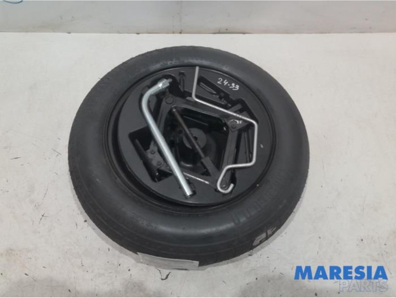 Fiat - 500 - Krikset + reservewiel