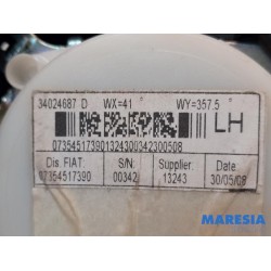Fiat - 500 - Sicherheitsgurt links hinten