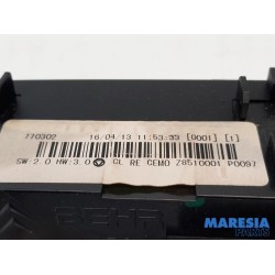Citroen - C3 - Panneau de commandes chauffage