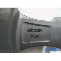 Fiat - Punto - Sportvelgenset + banden