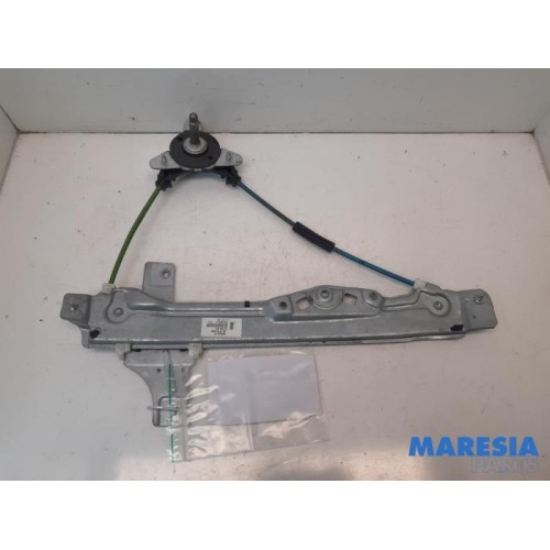 Peugeot - 208 - Rear door window mechanism 4-door, right