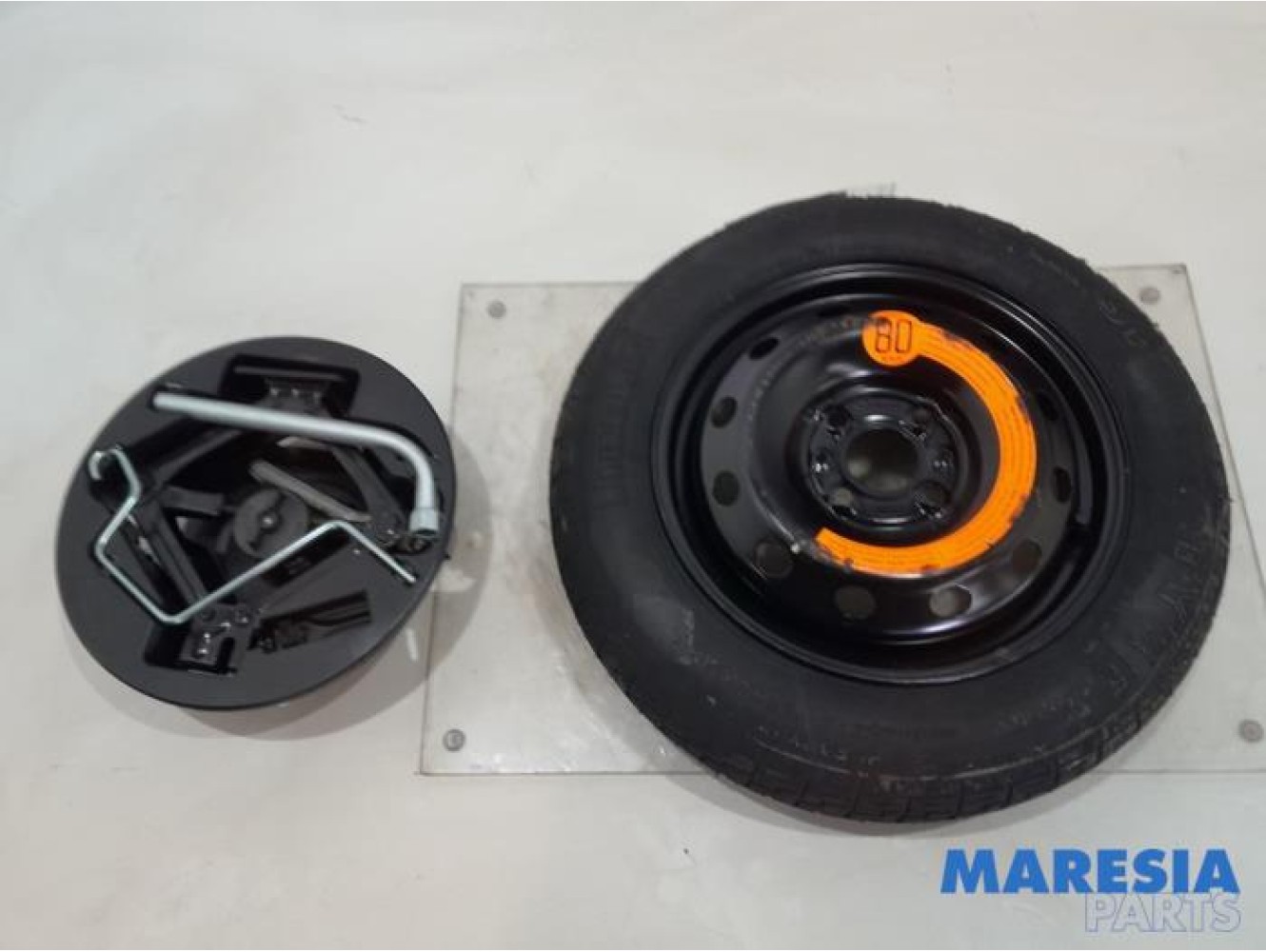 Fiat - 500 - Krikset + reservewiel