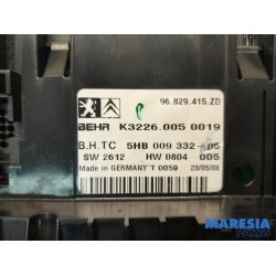Citroen - C5 - Heater control panel