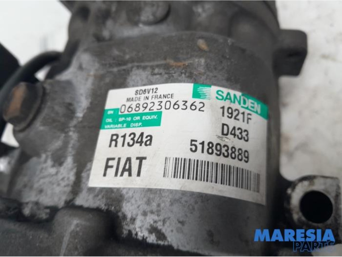 Fiat - Punto - Air conditioning pump