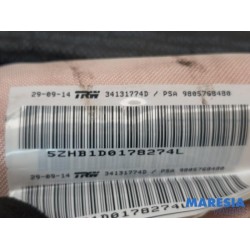 Peugeot - 308 - Roof curtain airbag, left