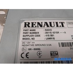 Renault - Kadjar - Radio