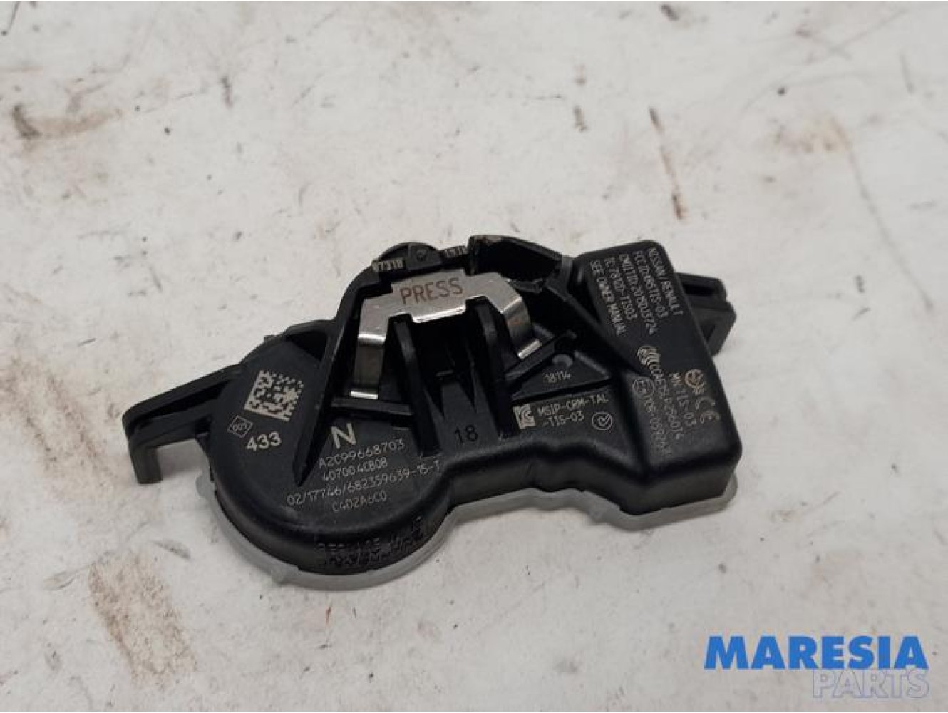 Renault - Kadjar - Tyre pressure sensor