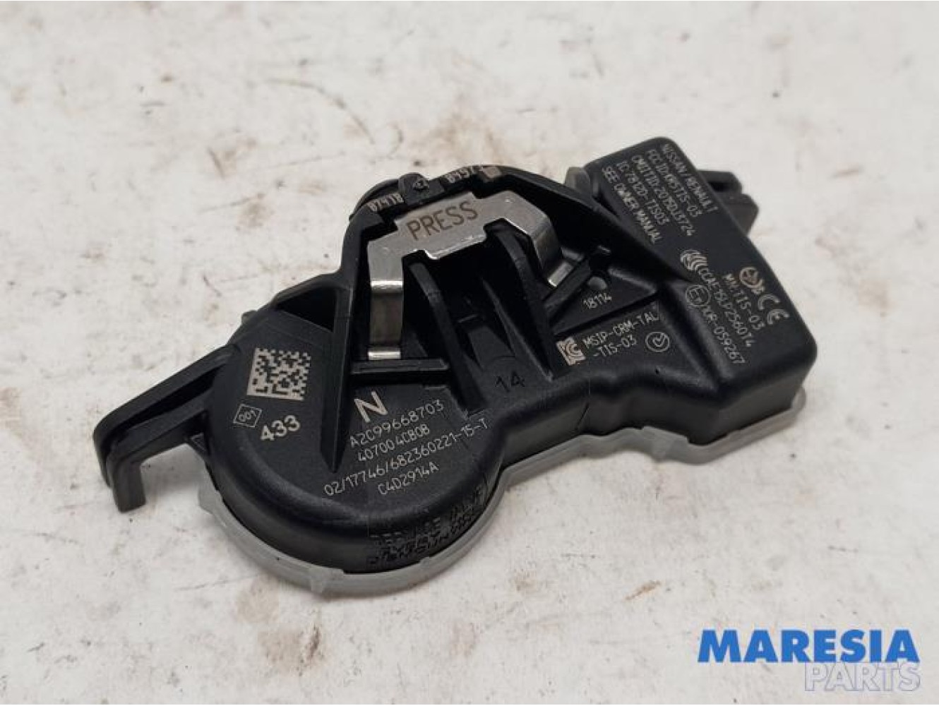 Renault - Kadjar - Tyre pressure sensor