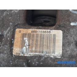 Peugeot - 207 - Bremszange links hinten