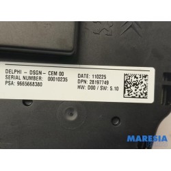 Peugeot - 508 - Navigation control panel