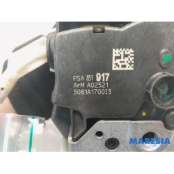 Peugeot - 508 - Front door lock mechanism 4-door, right