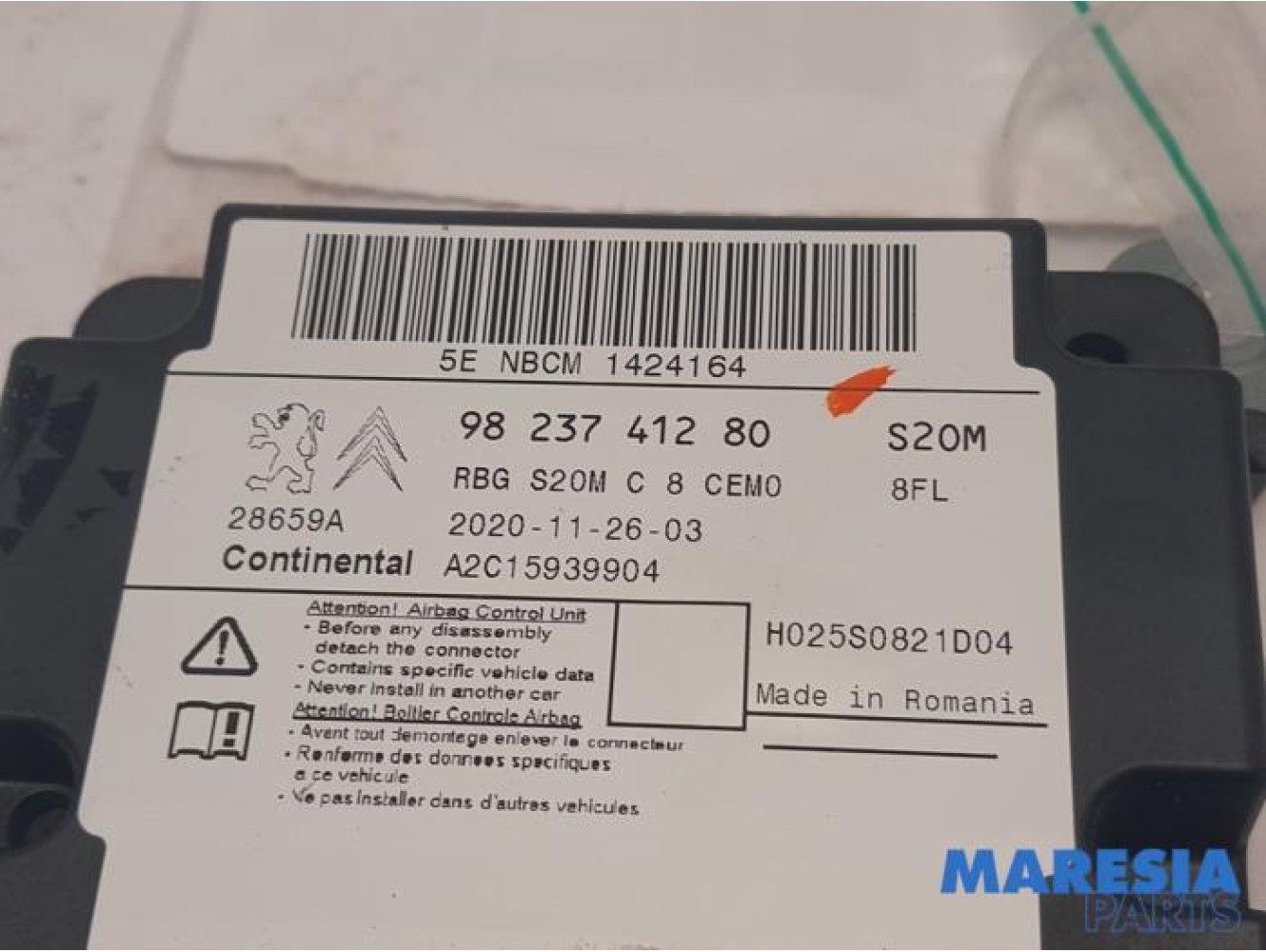 Peugeot - Partner - Airbag Module