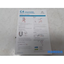 Citroen - Grand C4 Space Tourer - Instruction Booklet