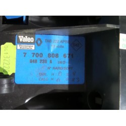 Renault - Safrane - Panneau de commandes chauffage