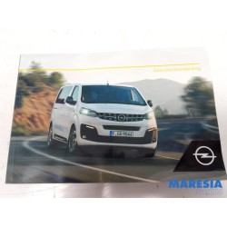 Opel - Vivaro - Instruction Booklet