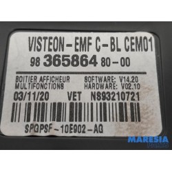 Opel - Vivaro - Panneau commande radio