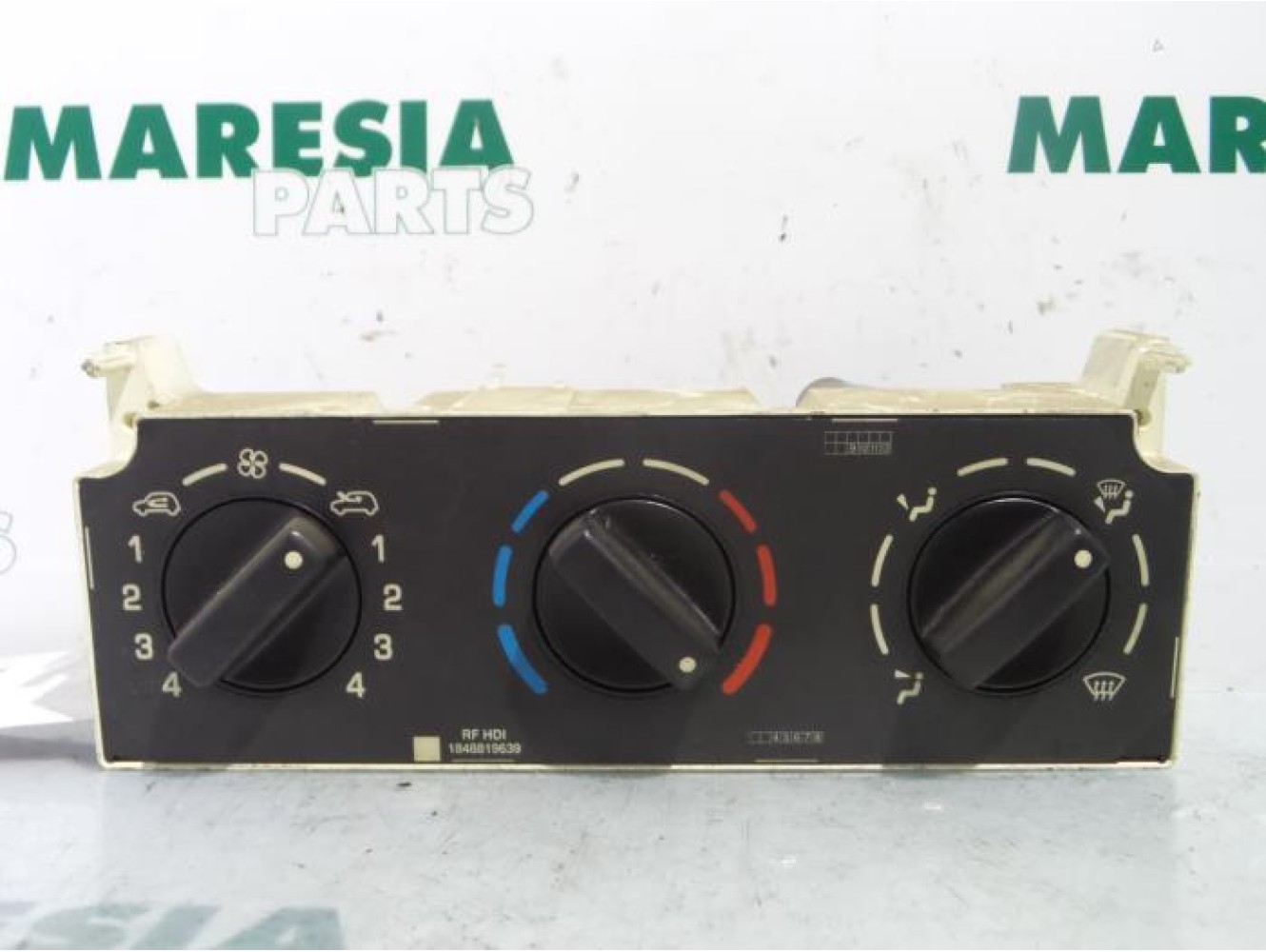Citroen - Berlingo - Heater control panel