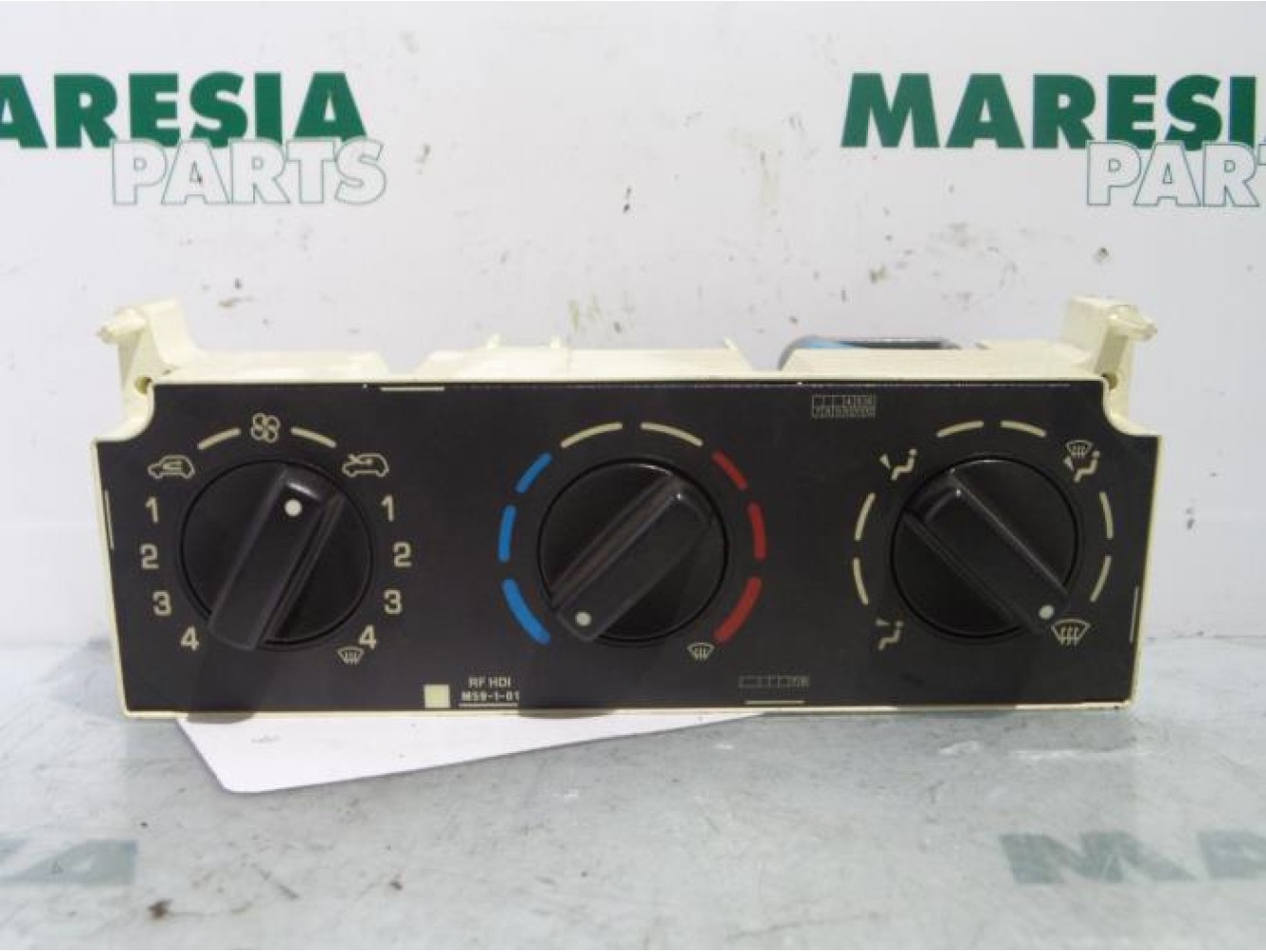 Citroen - Berlingo - Heater control panel