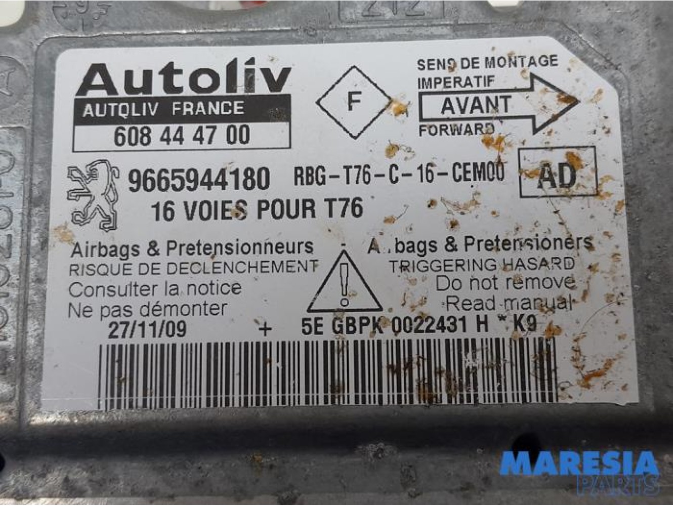 Peugeot - 308 - Airbag Module
