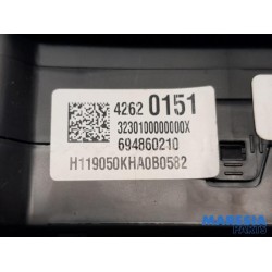 Opel - Karl - Heizung Bedienpaneel