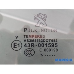 Peugeot - 208 - Portierruit 4Deurs rechts-achter