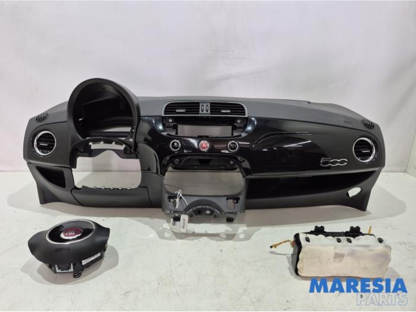 Fiat - 500 - Airbag set + dashboard