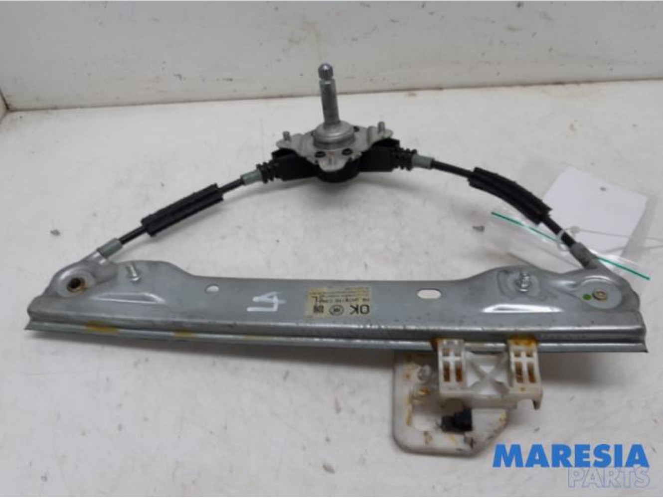 Fiat - Panda - Rear door window mechanism 4-door, left