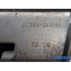 Citroen - C1 - Tailgate lock mechanism